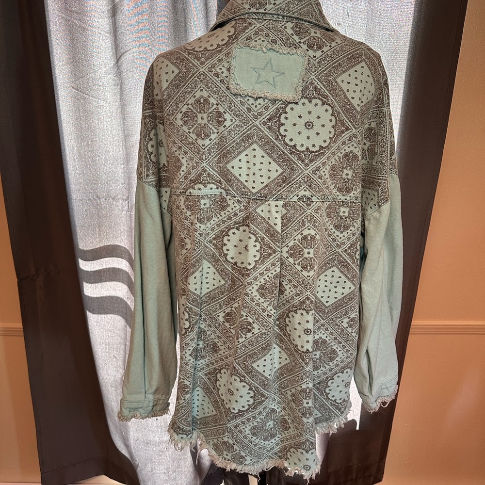 Pol Hanging By A Thread Shacket - image 3